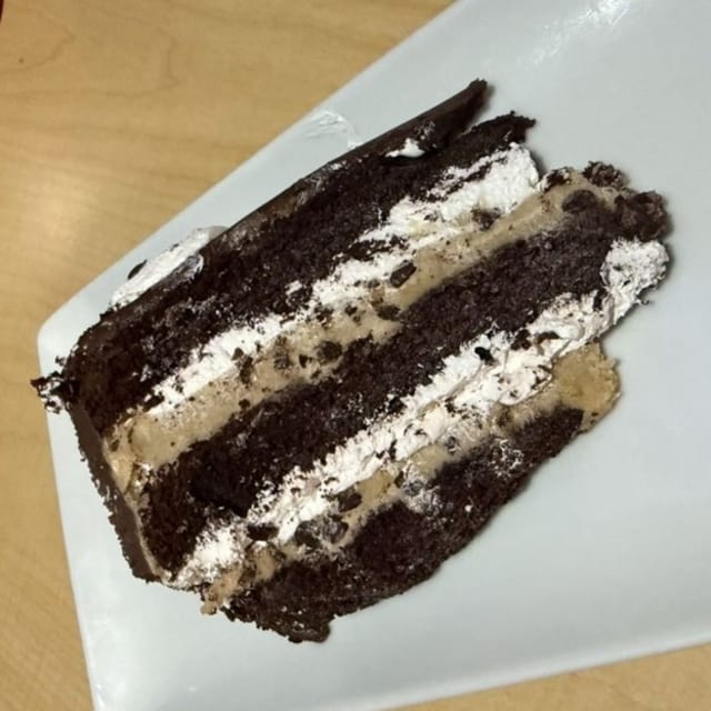 Cookie Dough Fudge Cake.