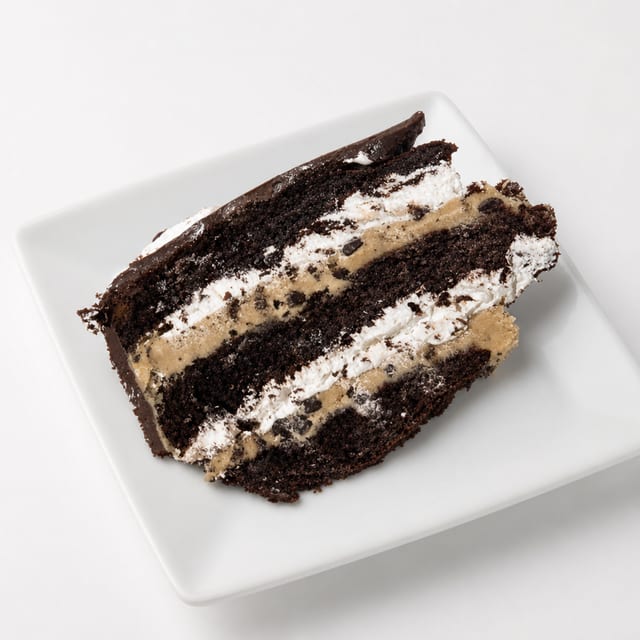 Cookie Dough Fudge Cake.