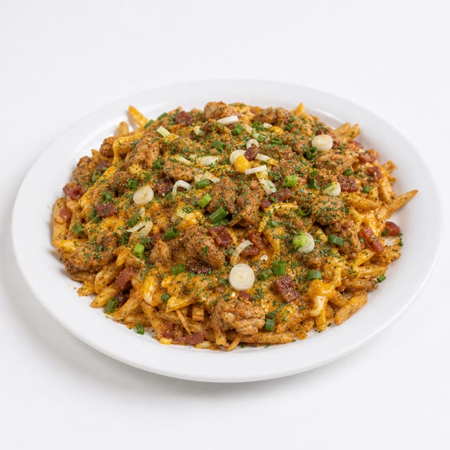 Loaded Gator Fries.