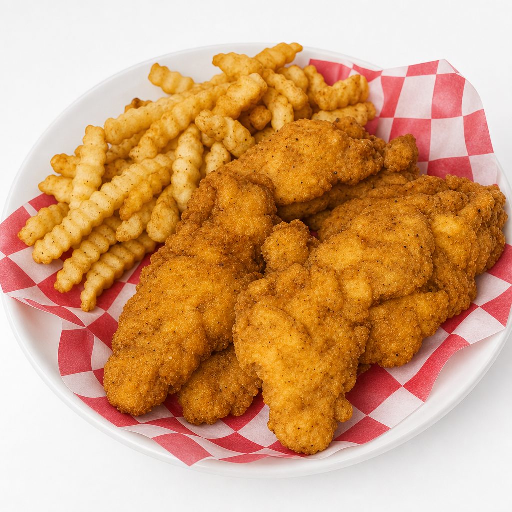 Chicken Tenders Dinner.