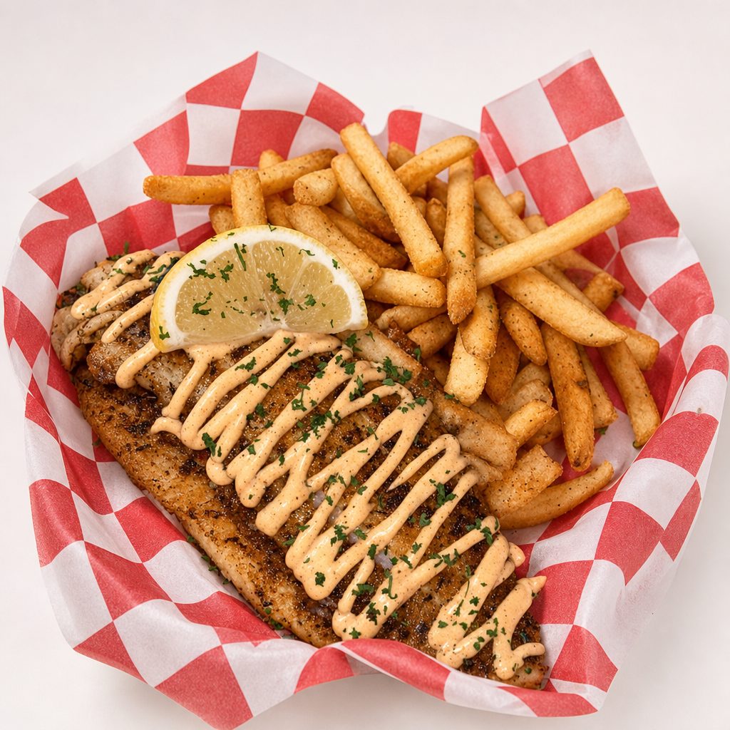 Crab Stuffed Whitefish.