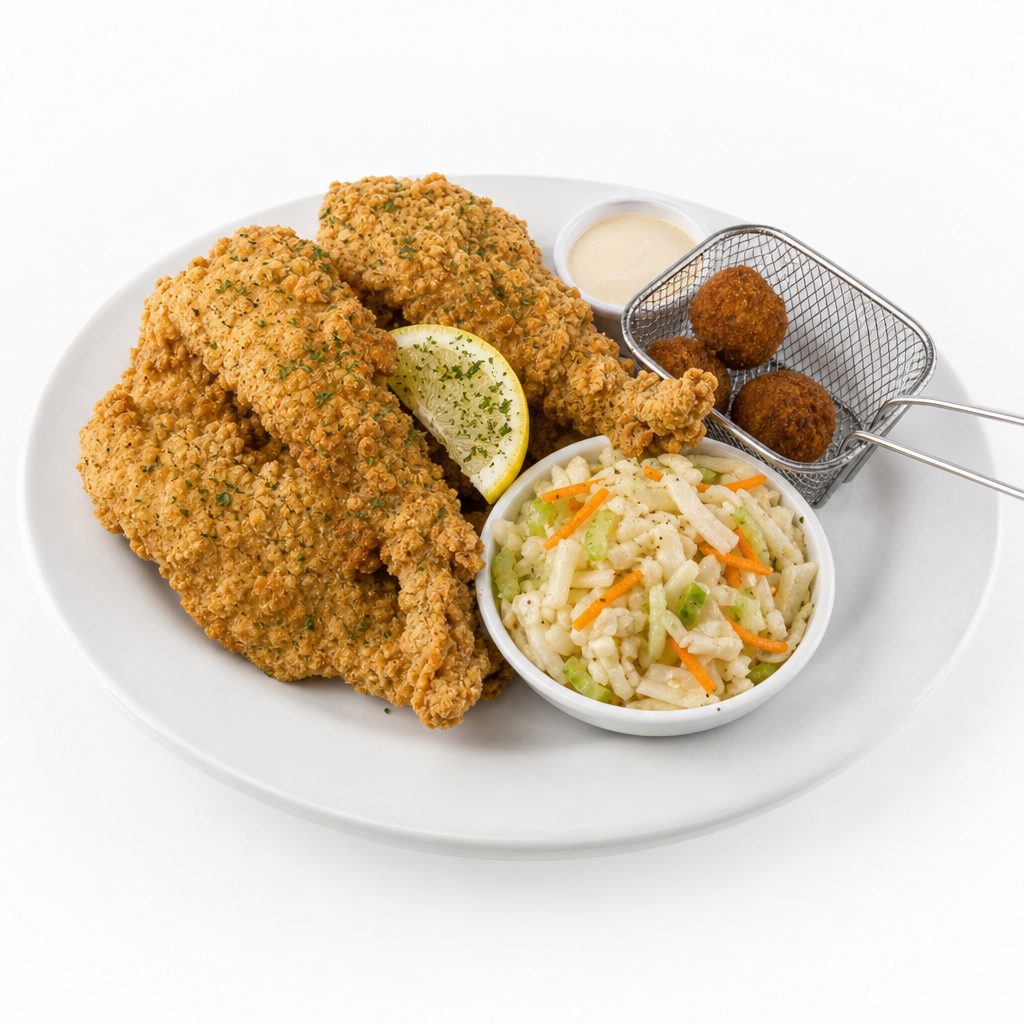 Fried Frog Legs Dinner (4 Pair).