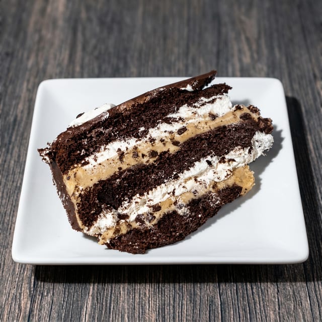 Cookie Dough Fudge Cake.