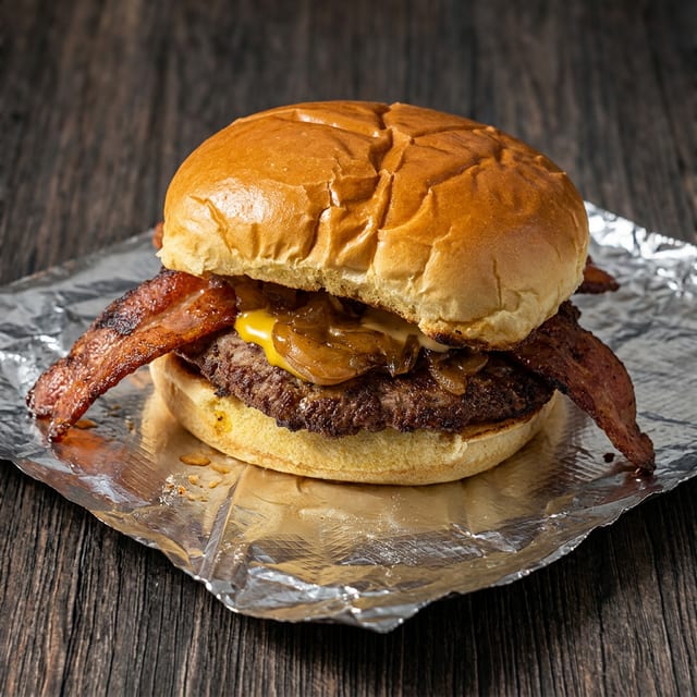 (HB) Bacon Cheeseburger.
